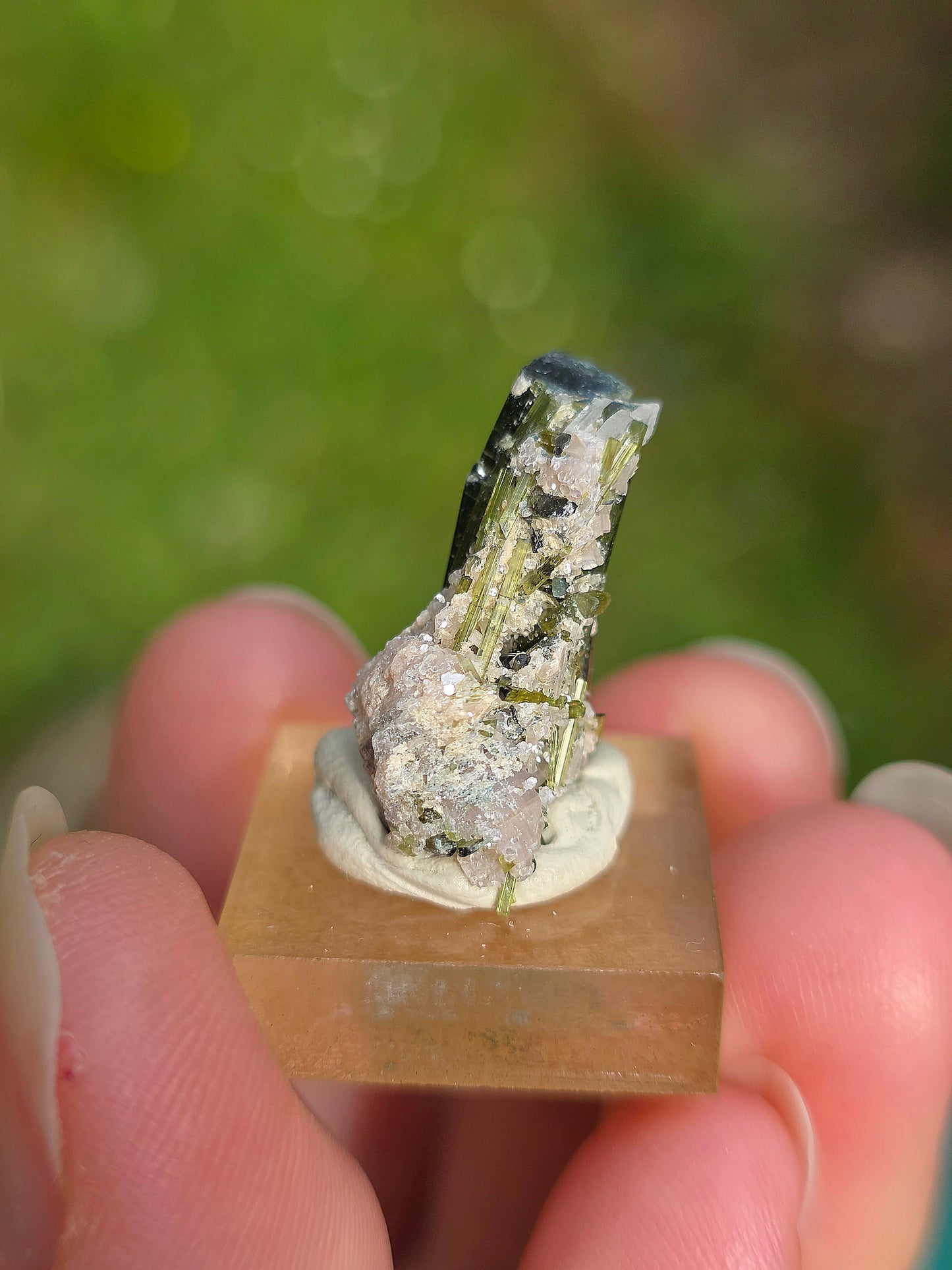 Tourmaline verte (Verdélite) du Brésil