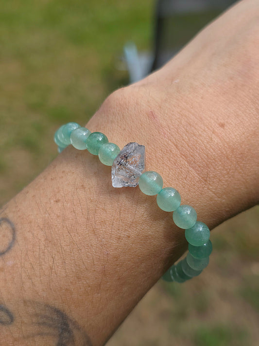 Bracelet diamant Herkimer (à choisir)