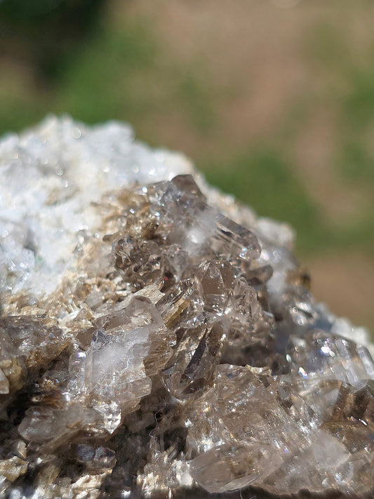 Quartz fumé brut d'Arrens