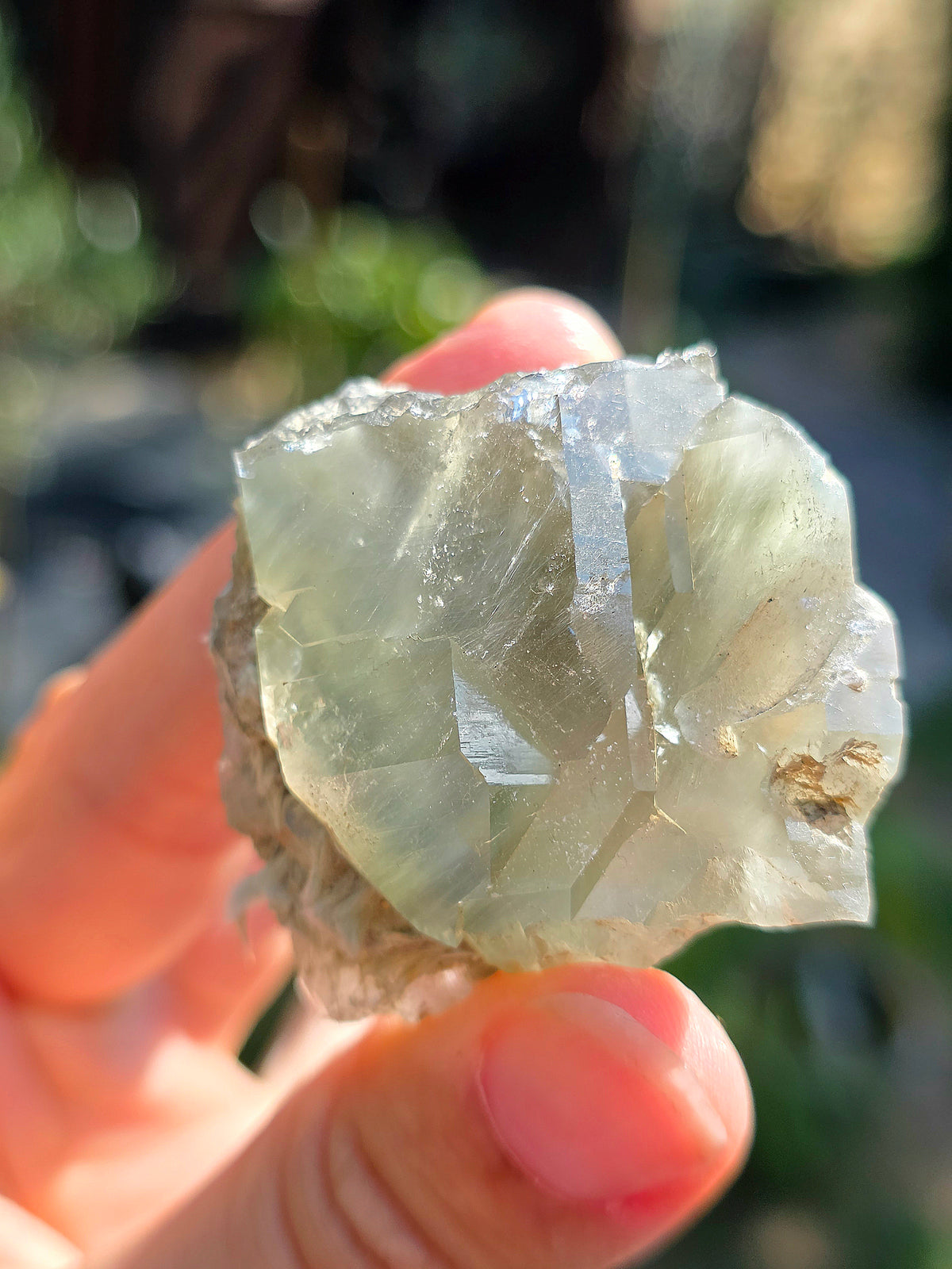 Quartz vert et Asbeste (Bissolyte) d'Arrens