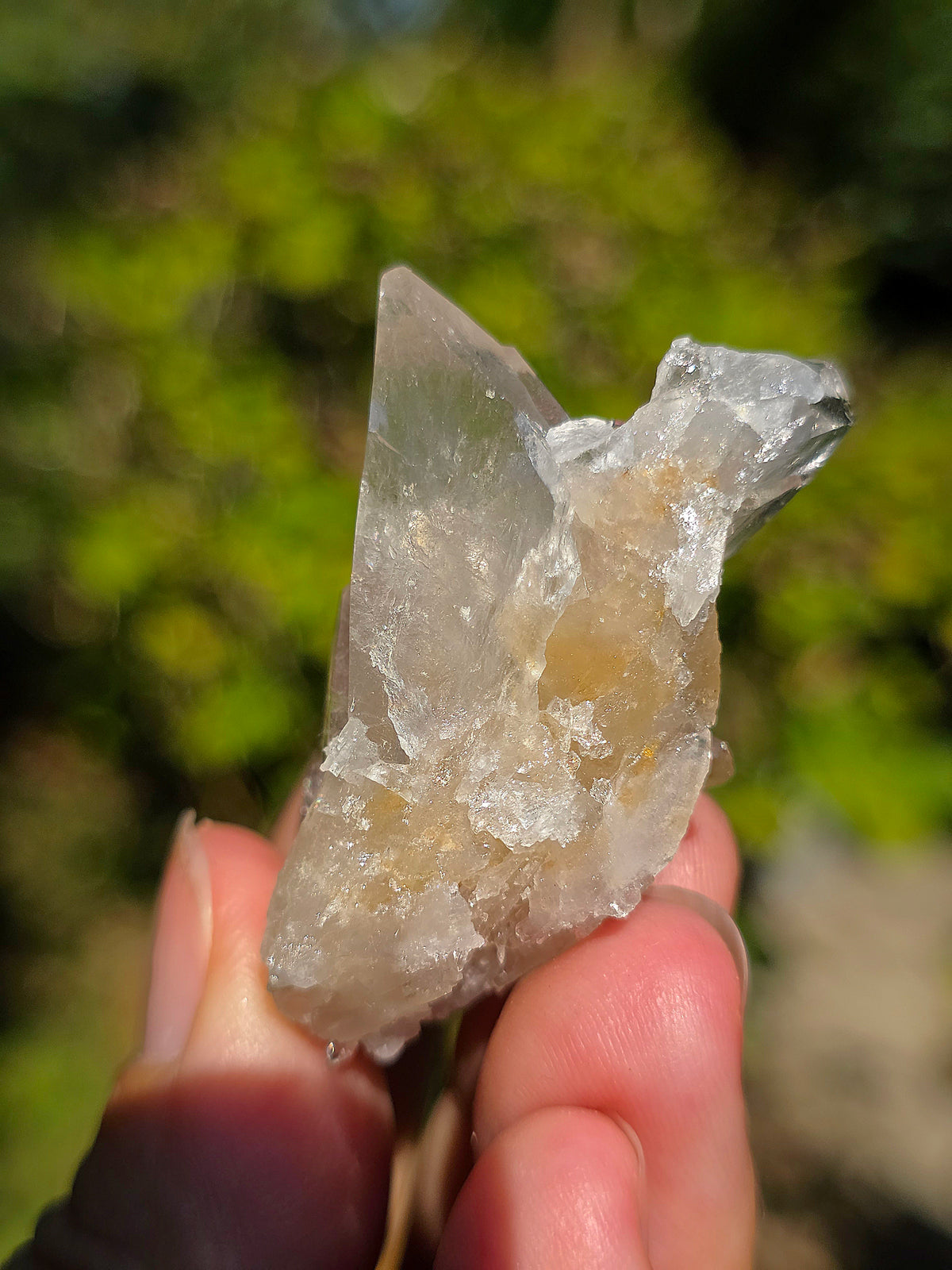 Quartz à âme d'Arrens dans les Hautes-Pyrénées