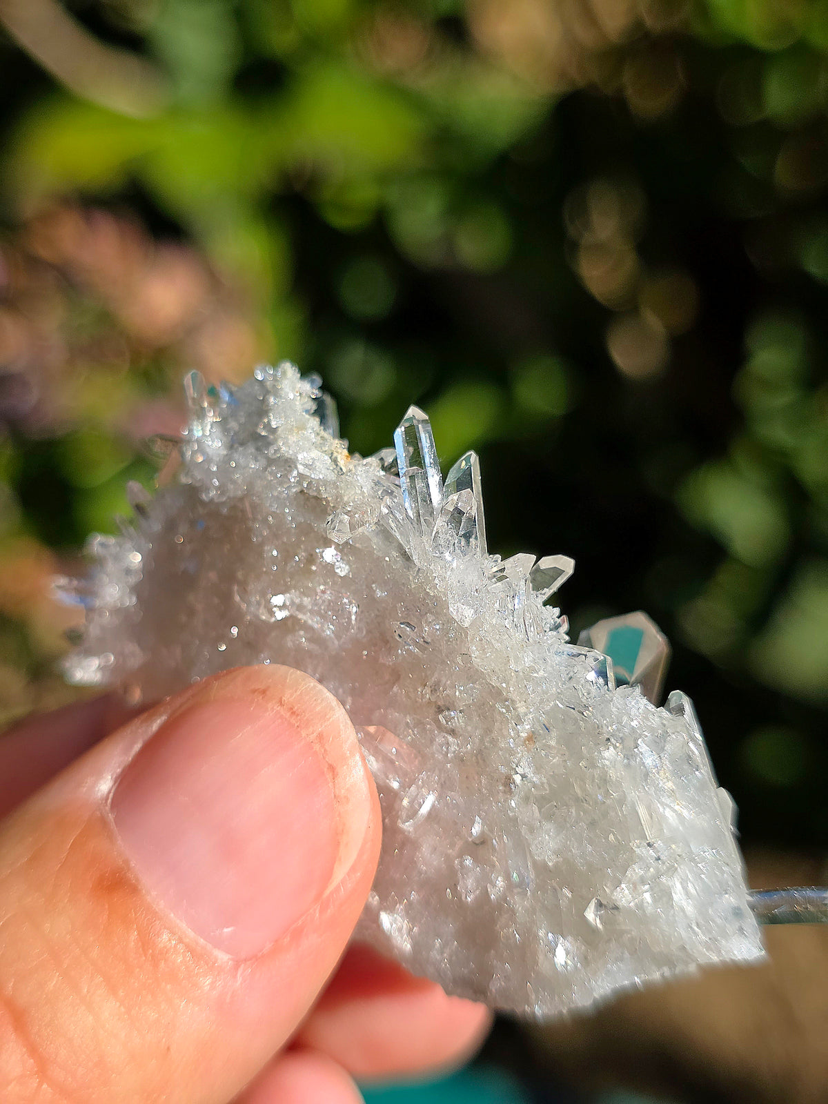 Magnifique Quartz flottant d'Arrens dans les Hautes-Pyrénées.