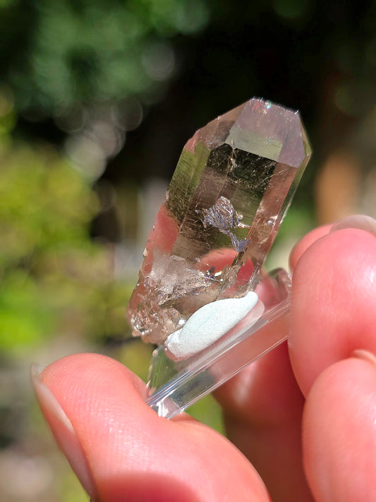 Quartz fumé d'Arrens dans les Hautes-Pyrénées.