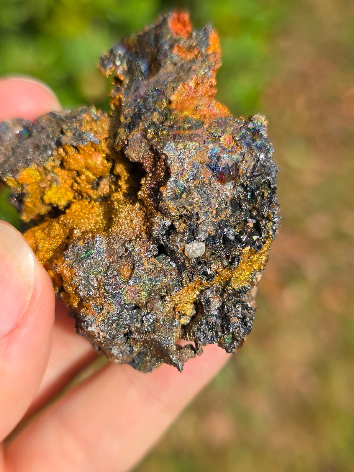 Goethite irisée d'Espagne n°2