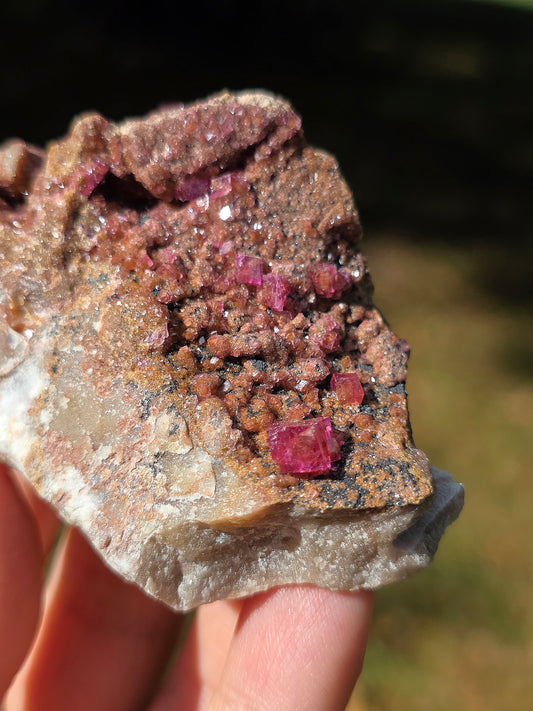Cobaltocalcite cristallisée du Congo