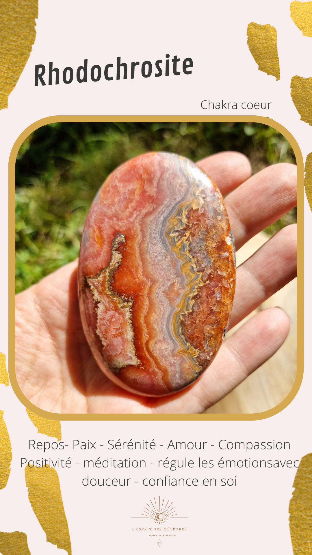 Tranche Rhodochrosite RH7