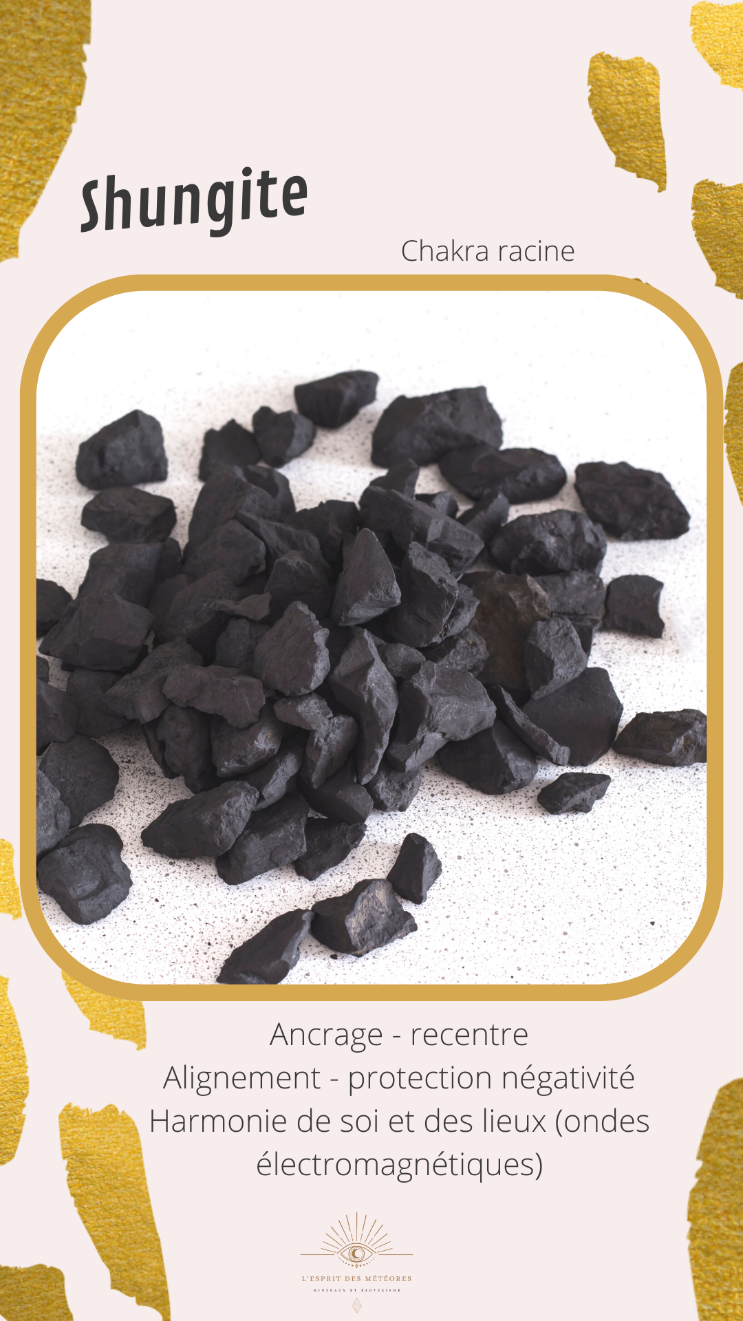 Sphère en Shungite