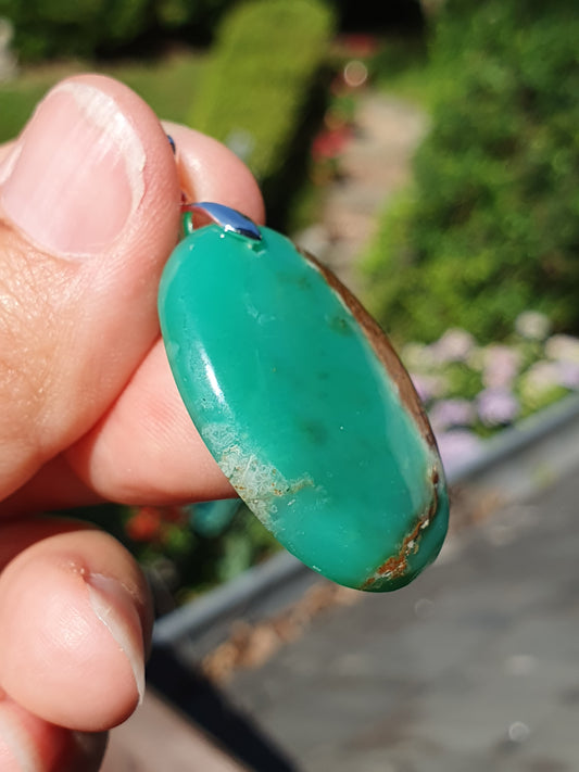 Pendentif Chysoprase CH9