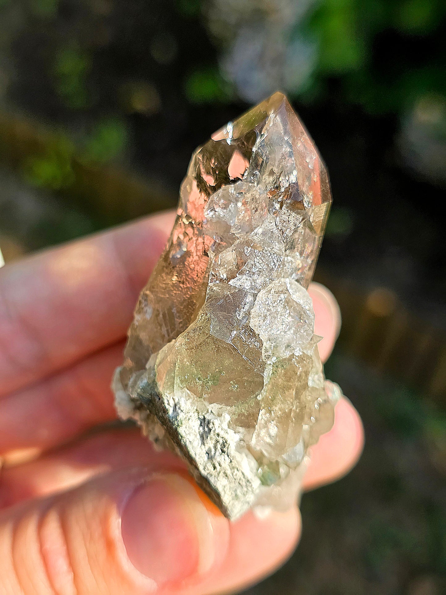 Superbe Quartz fumé des Pyrénées n°31