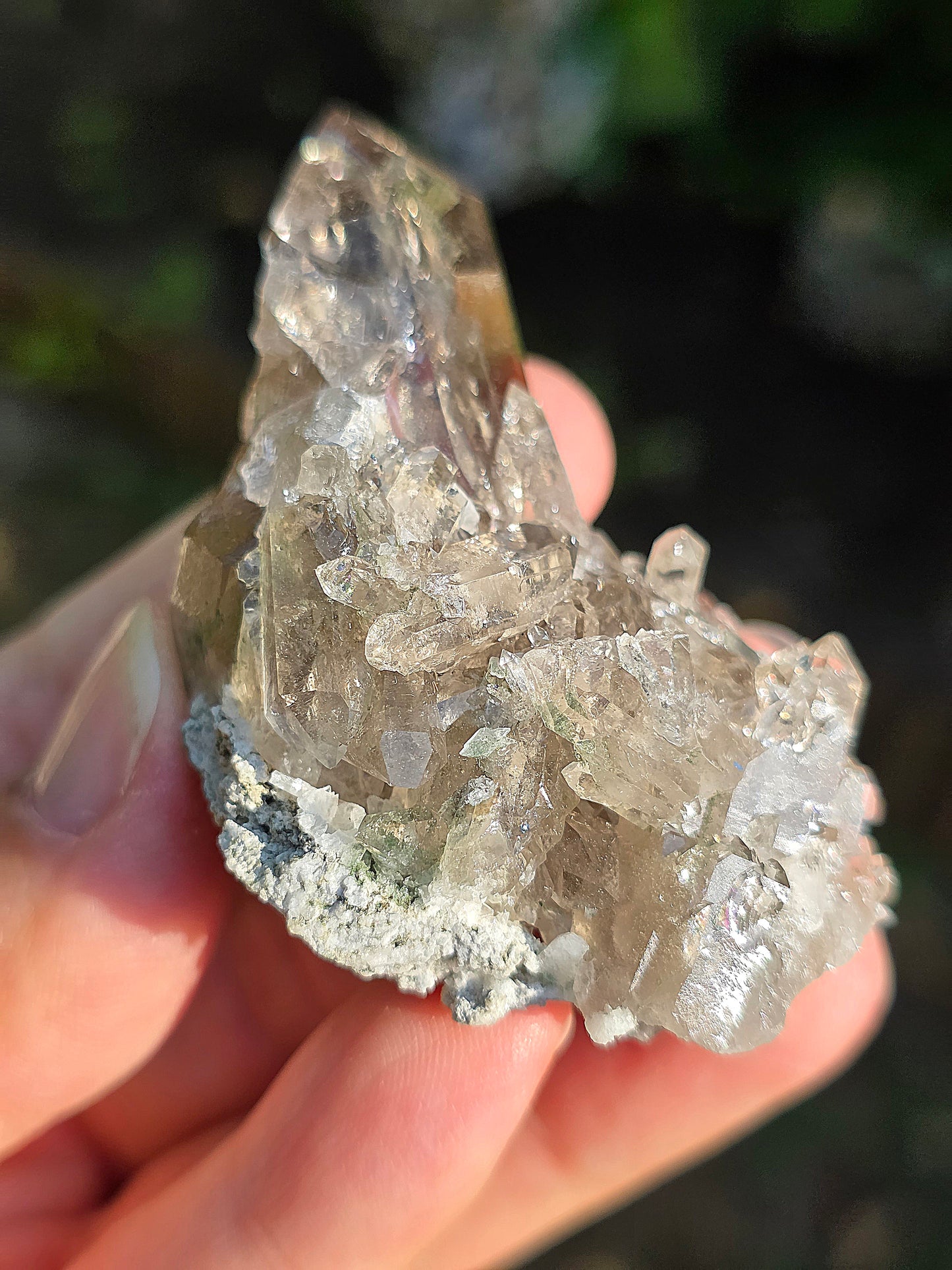 Superbe Quartz fumé des Pyrénées n°31