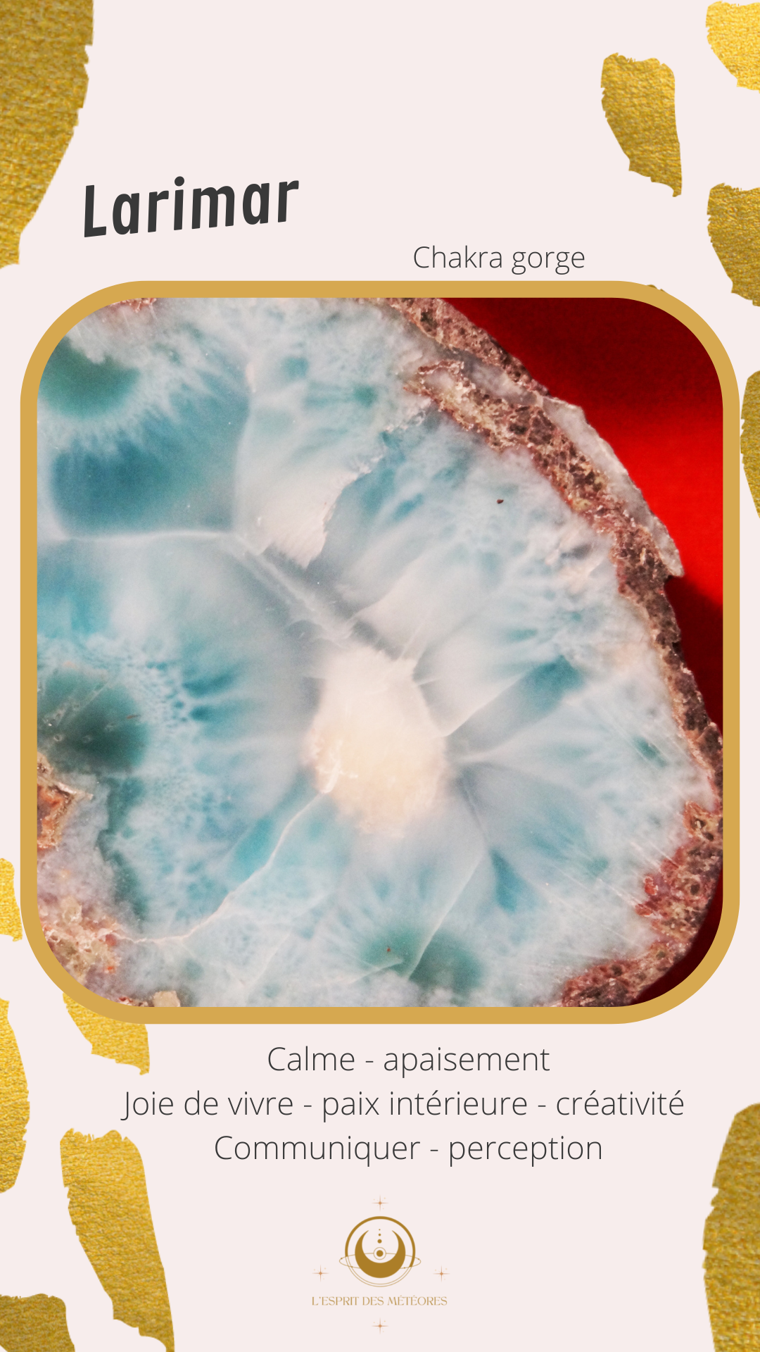 Bracelet Larimar (2 tailles)