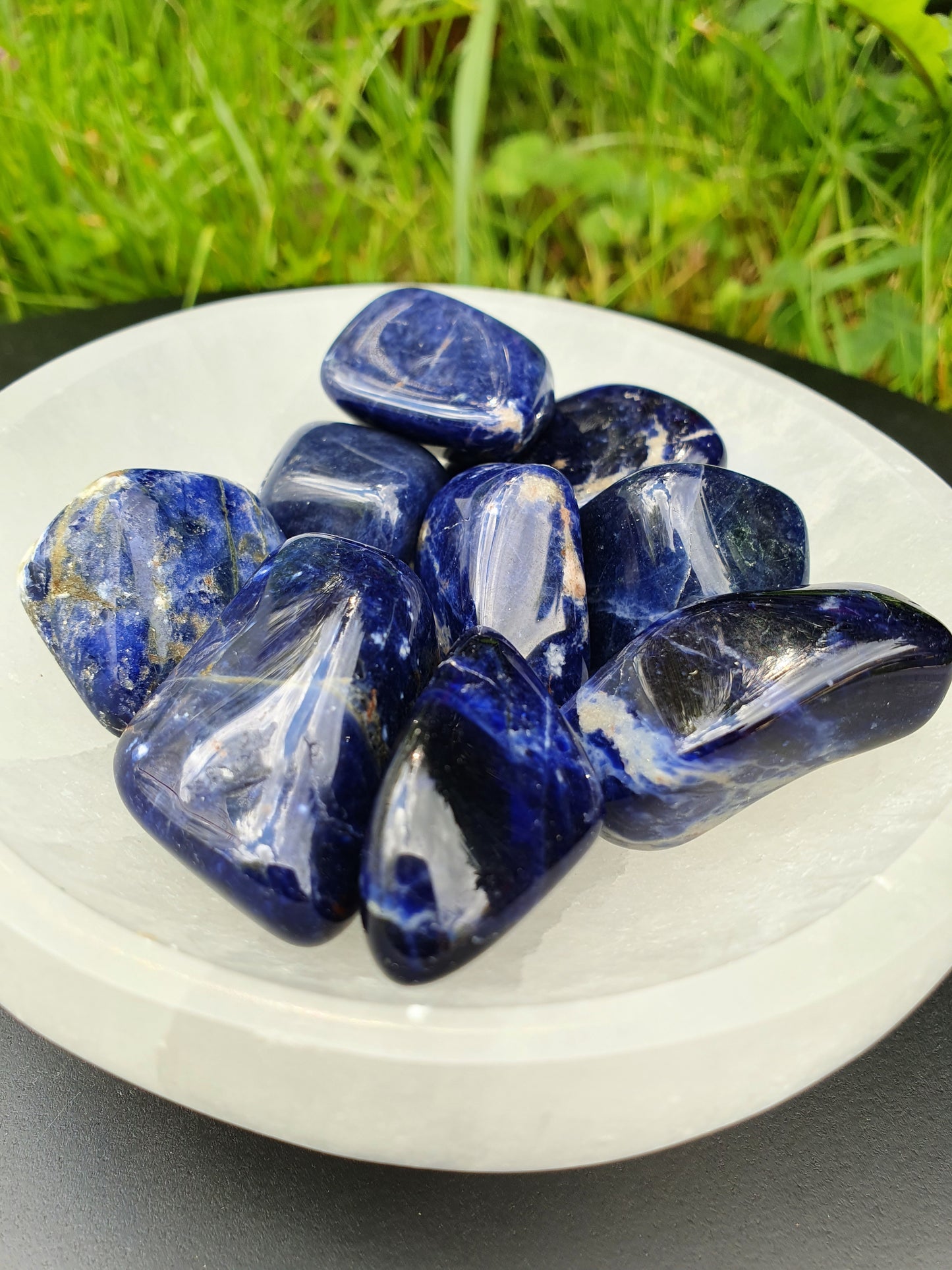 Pierre roulée Sodalite