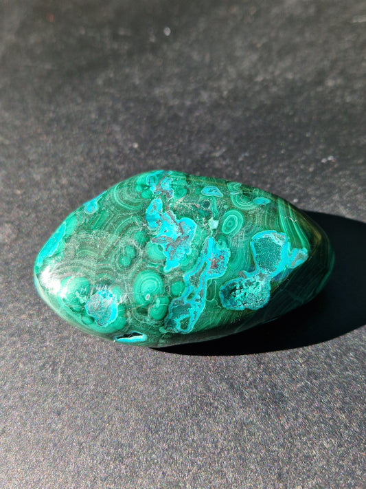 Malachite Chrysocolle veine AAA