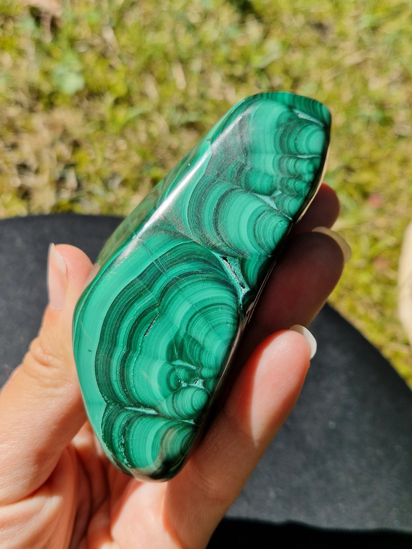 Forme libre Malachite