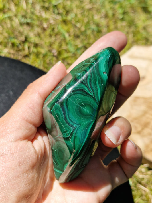 Forme libre Malachite