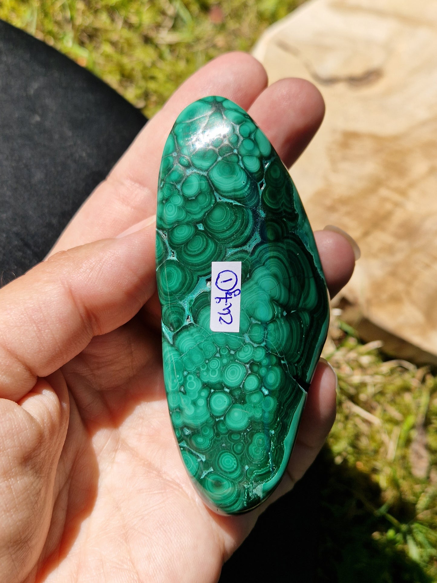 Forme libre Malachite