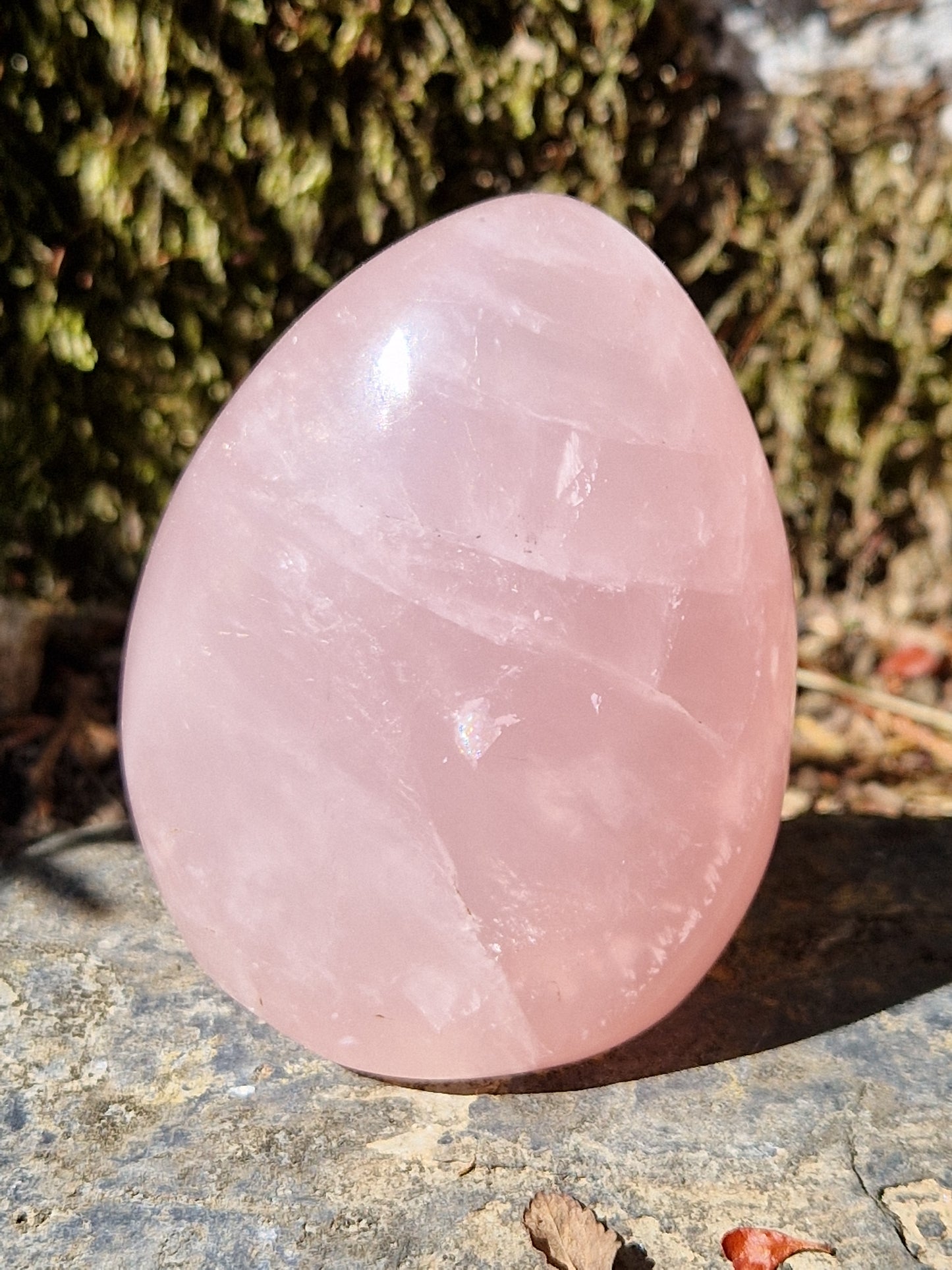 Forme libre Quartz rose