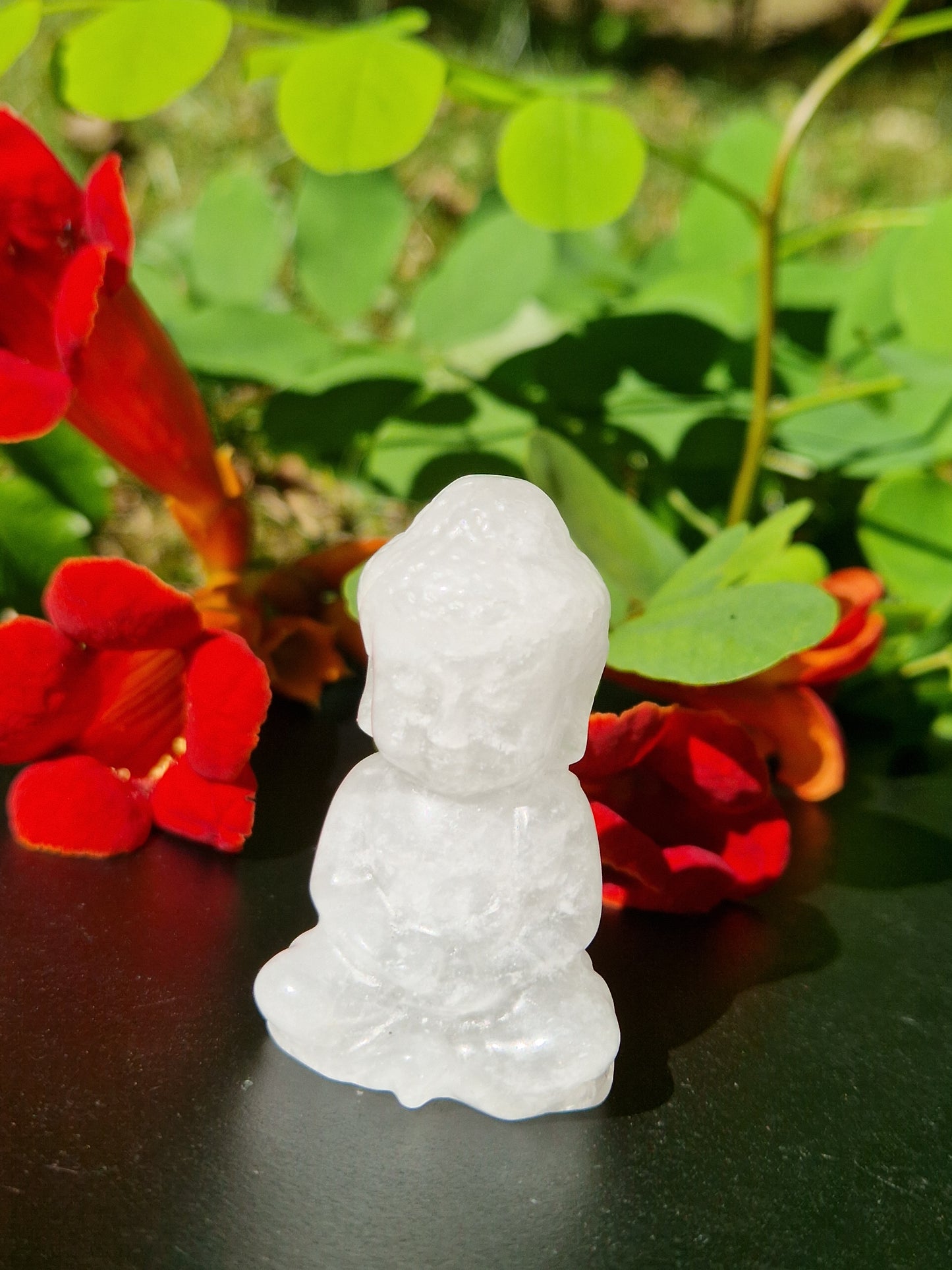 Bouddha Cristal de roche 50mm