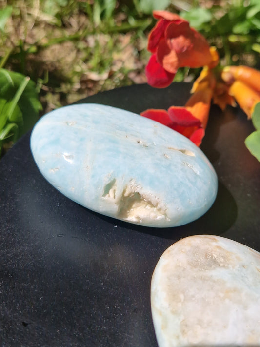 Galet Calcite Caraïbes (à choisir)