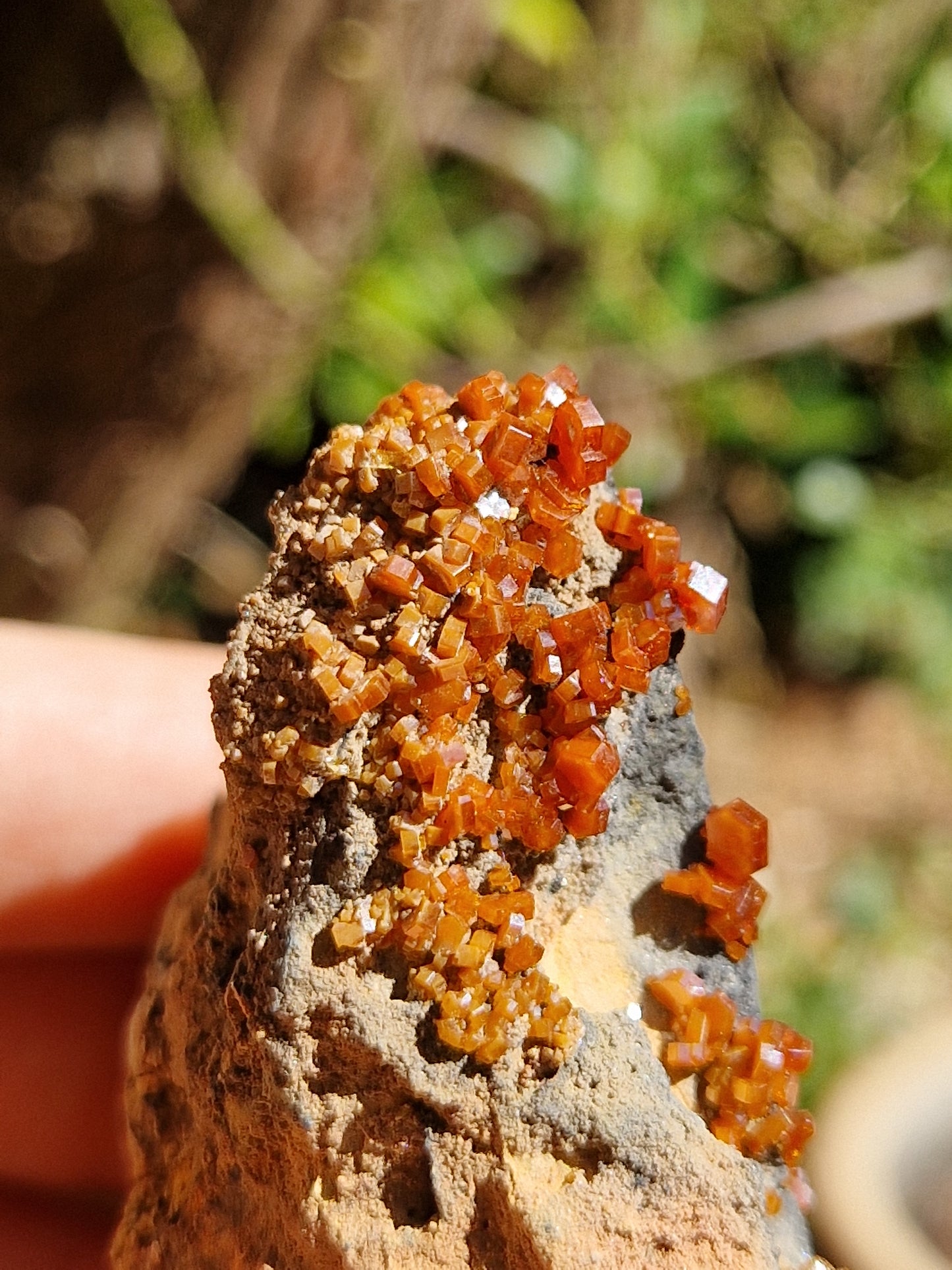 Vanadinite brute