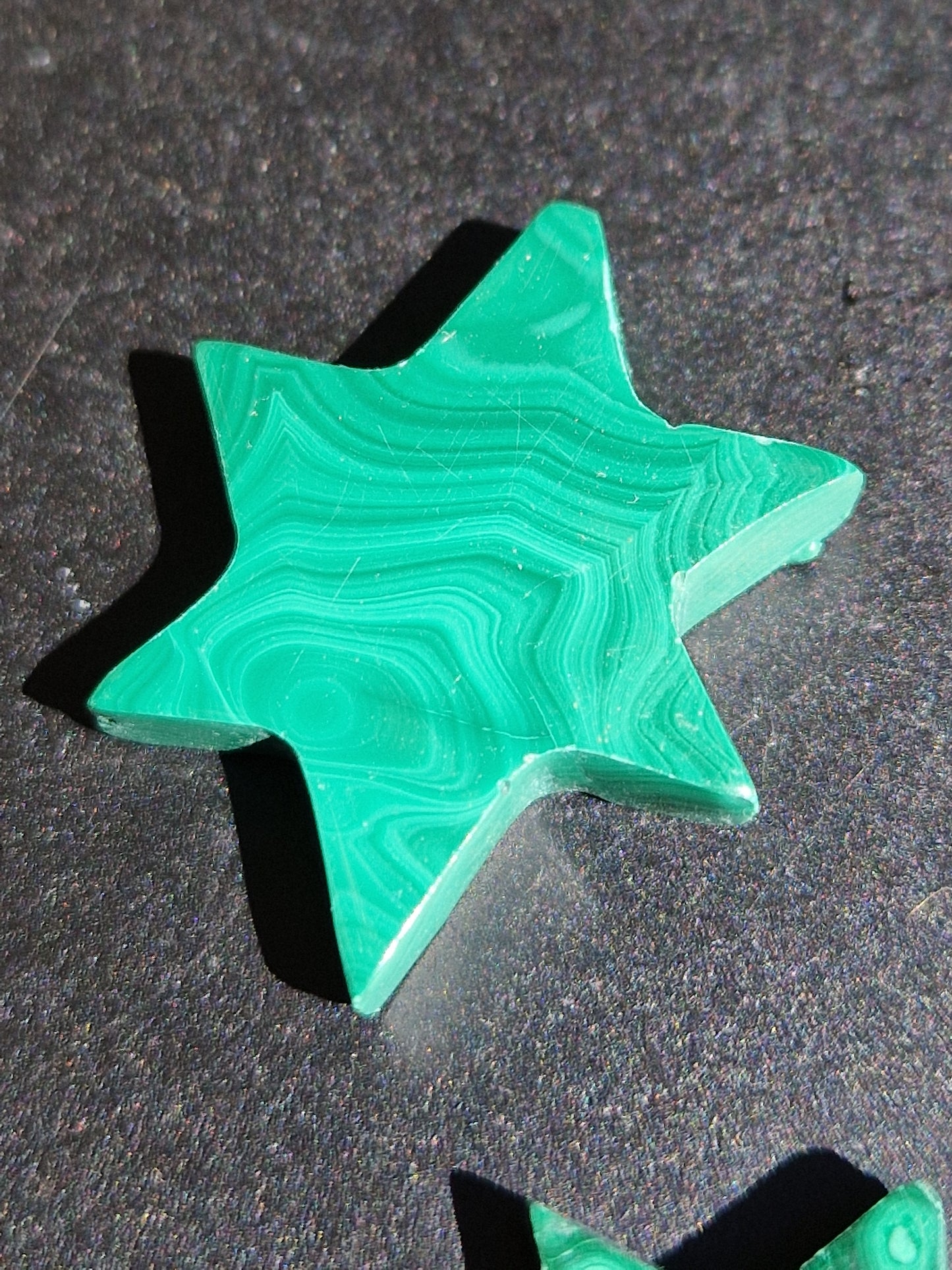 Etoile en Malachite