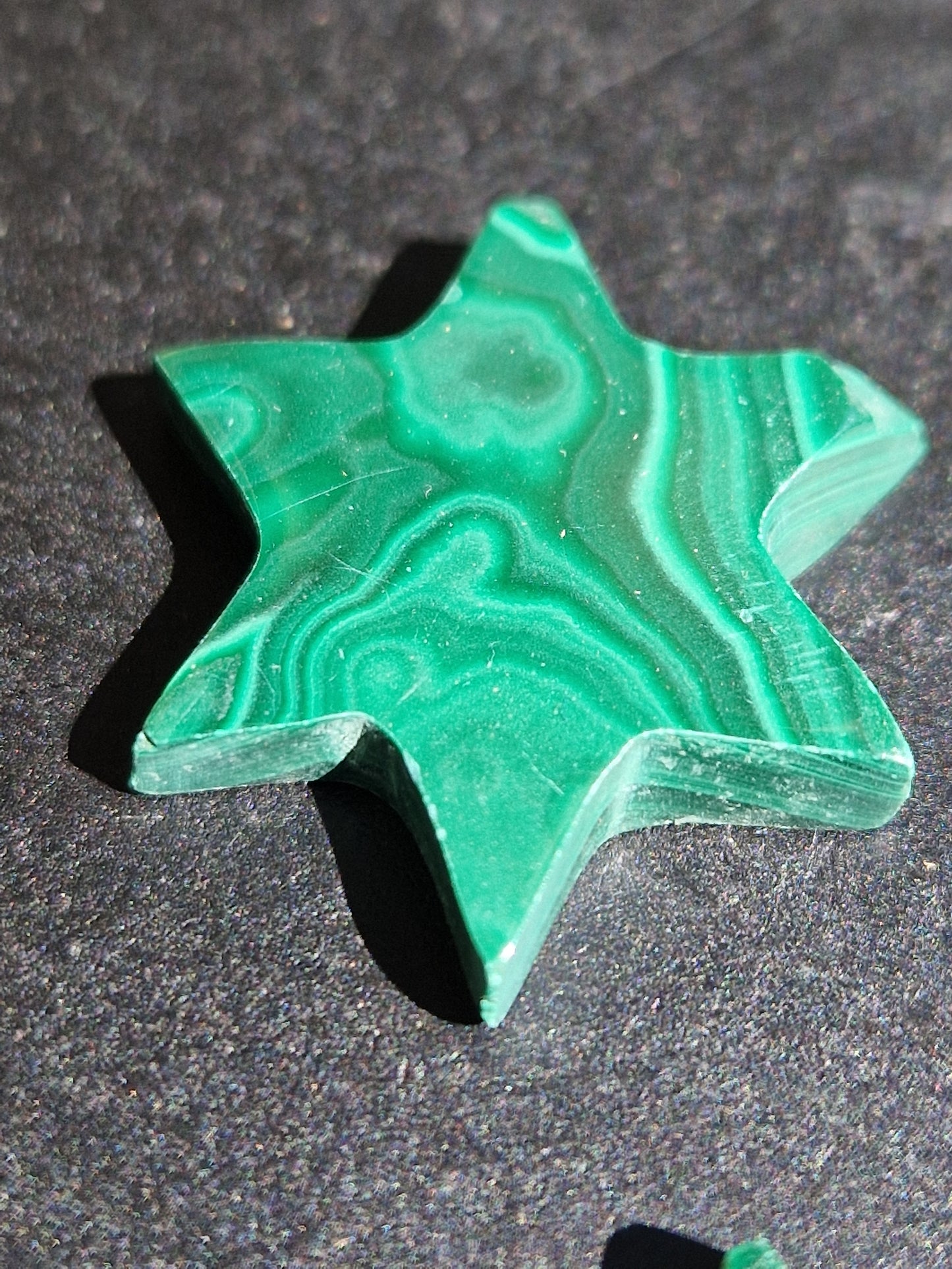 Etoile en Malachite