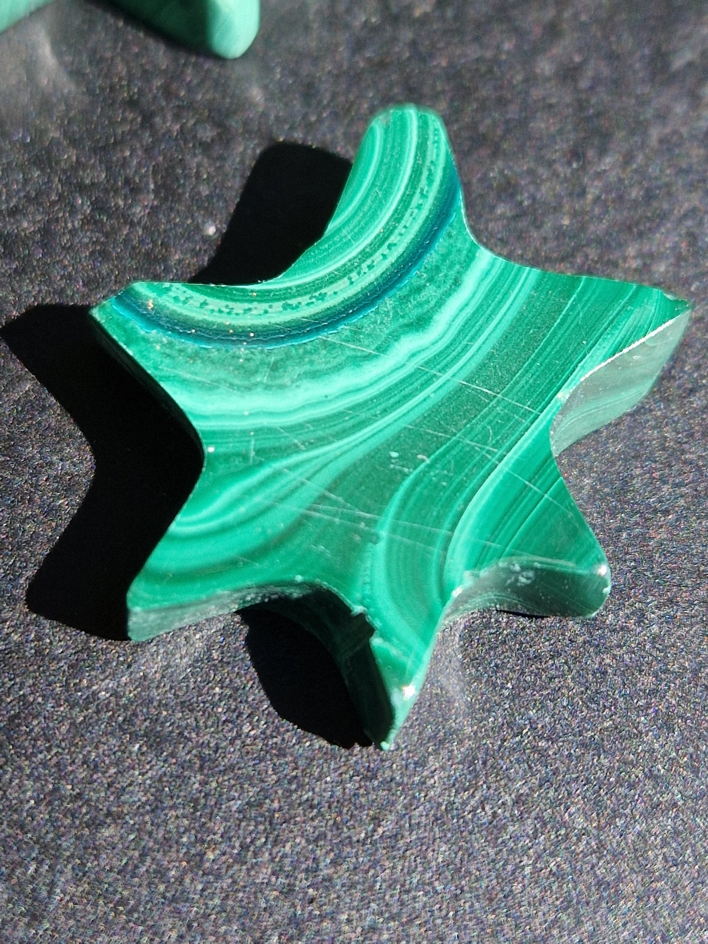 Etoile en Malachite