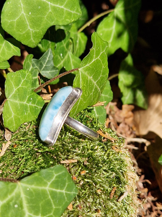 Bague Larimar en argent A