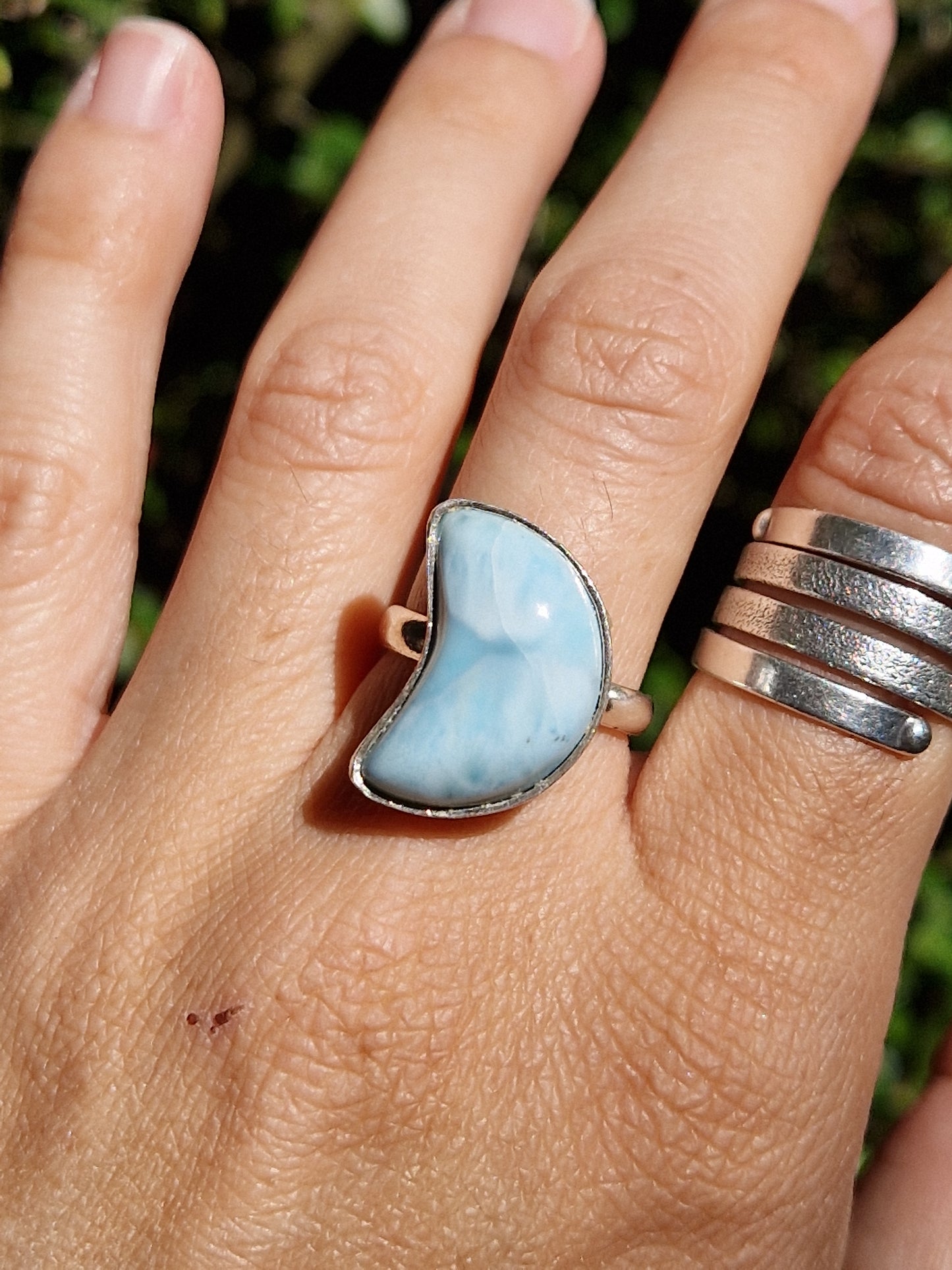 Bague Larimar en argent C