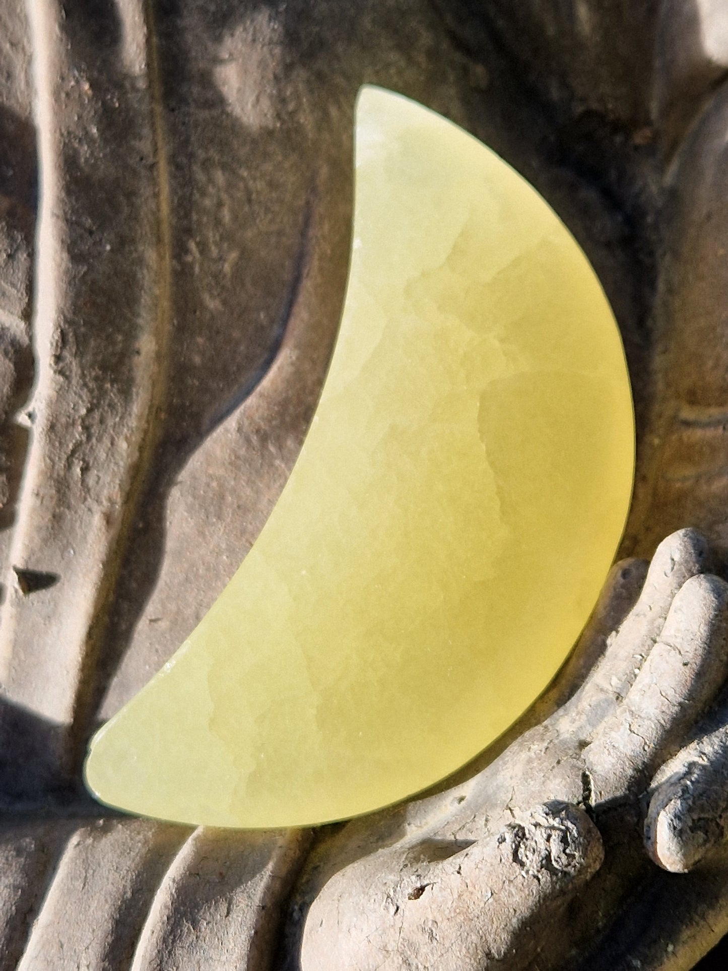 Lune Calcite jaune B