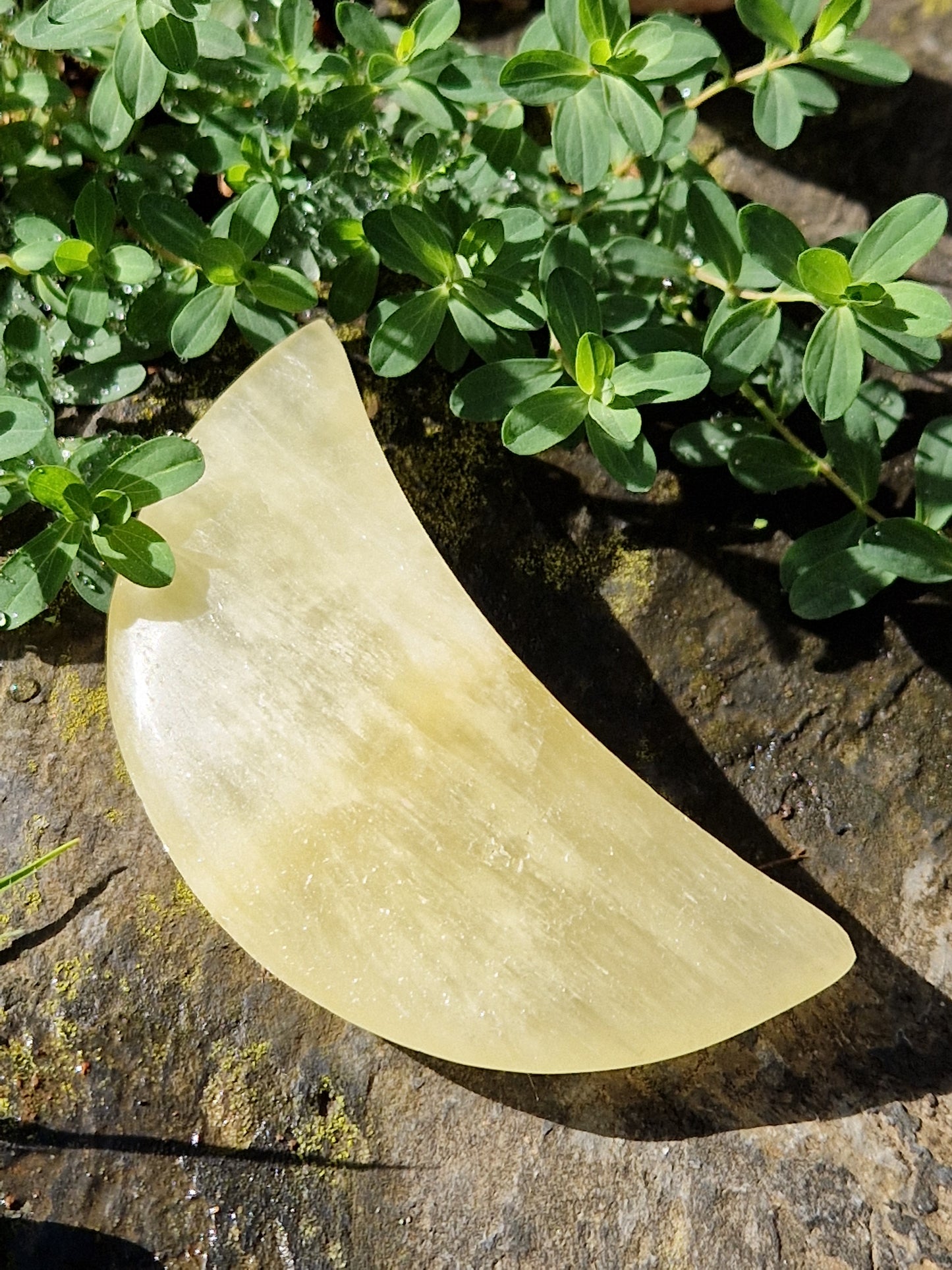 Lune Calcite jaune C