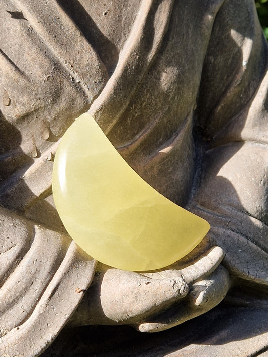Lune Calcite jaune D
