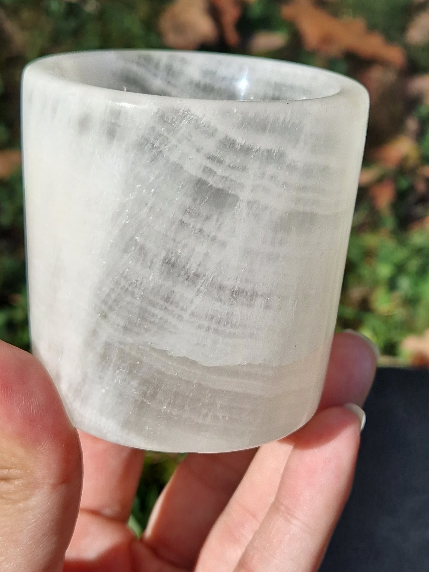 Porte bougie Calcite B