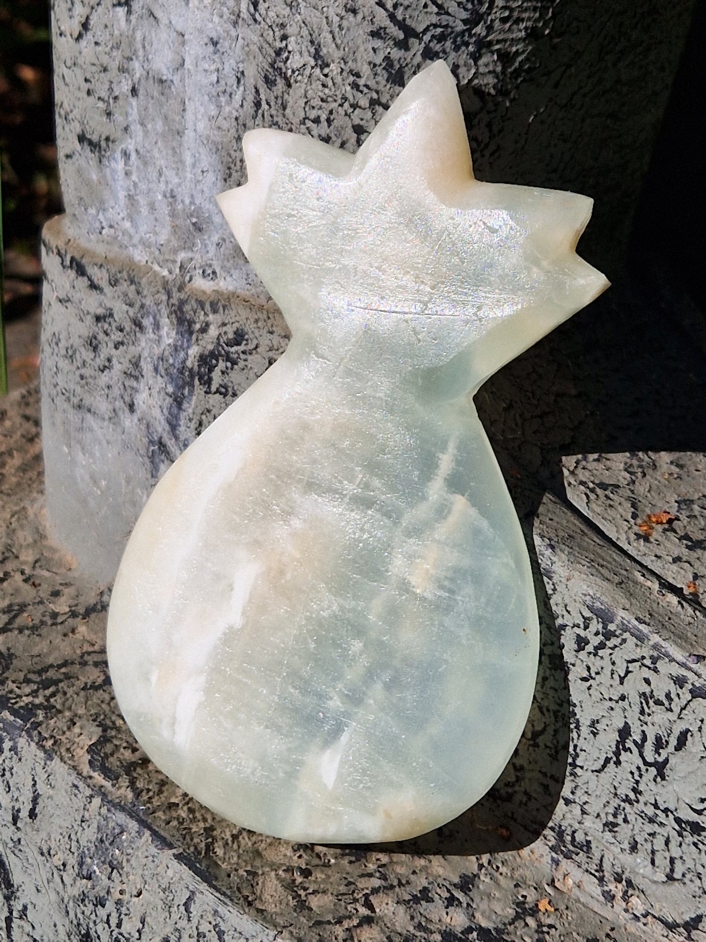 Coupelle Ananas Calcite Caraïbes B