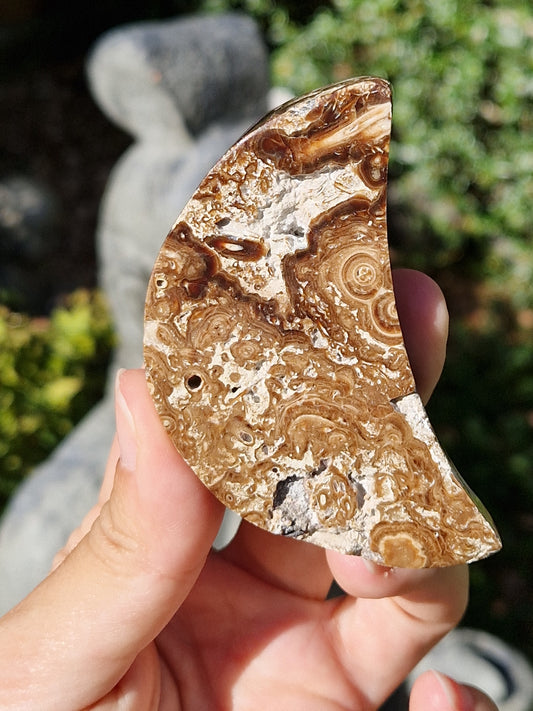 Lune Calcite chocolat B