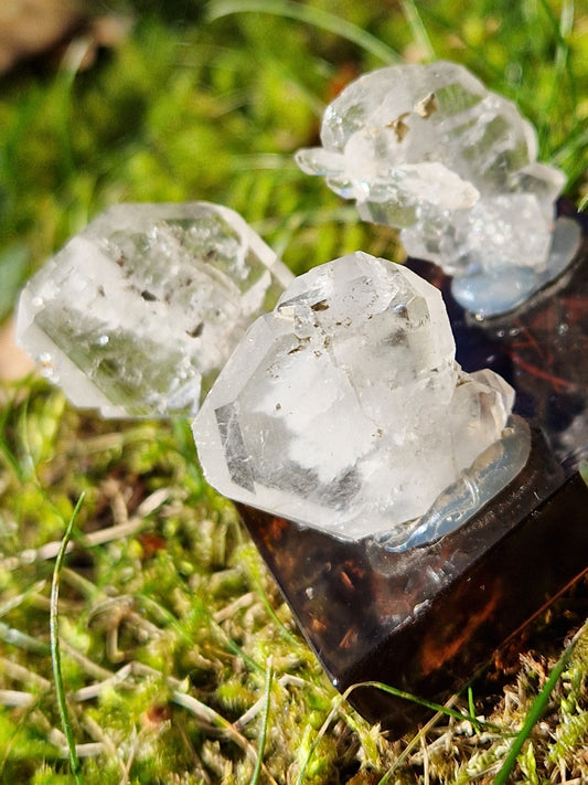 Trio de Quartz à âme