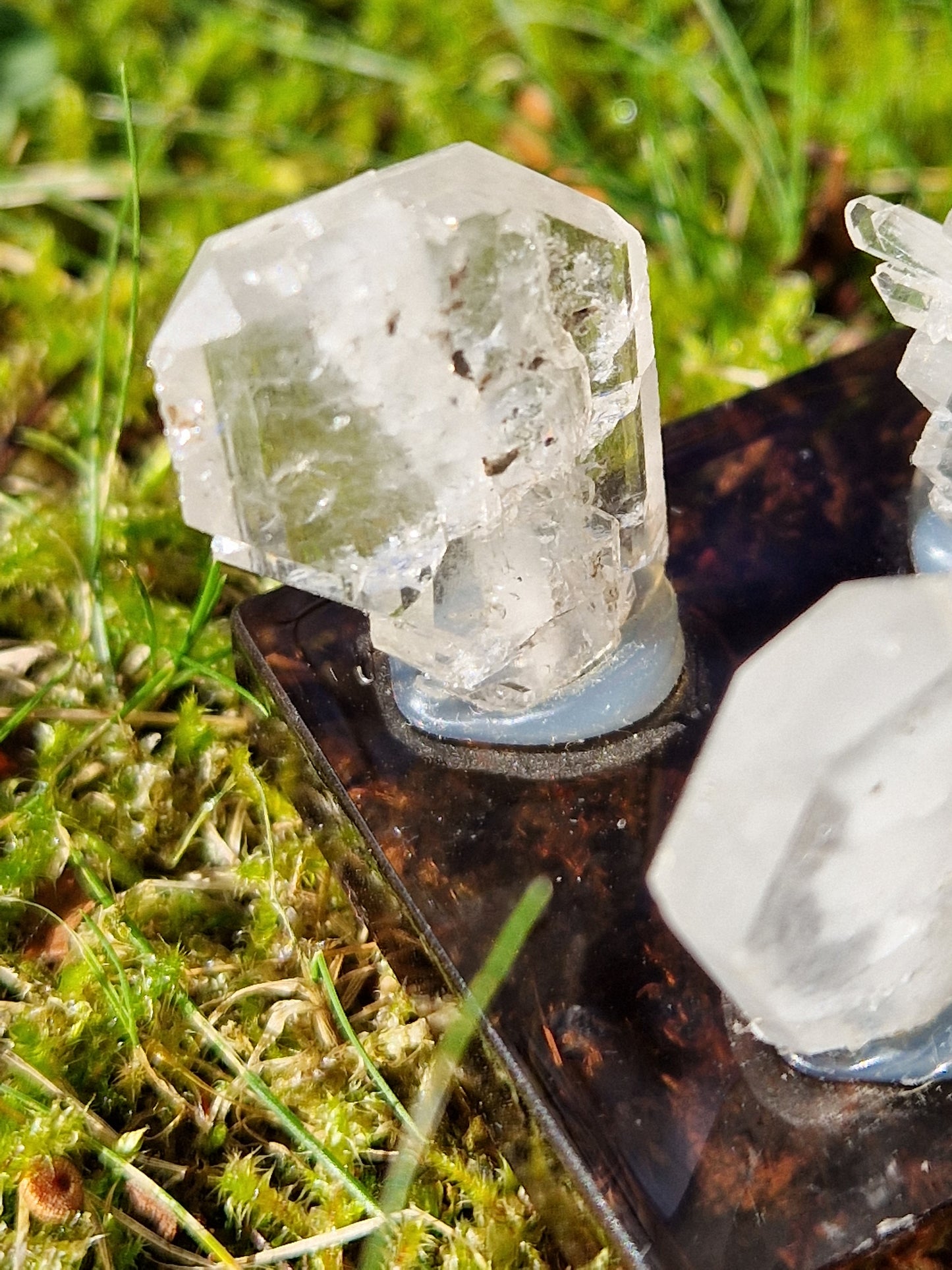 Trio de Quartz à âme