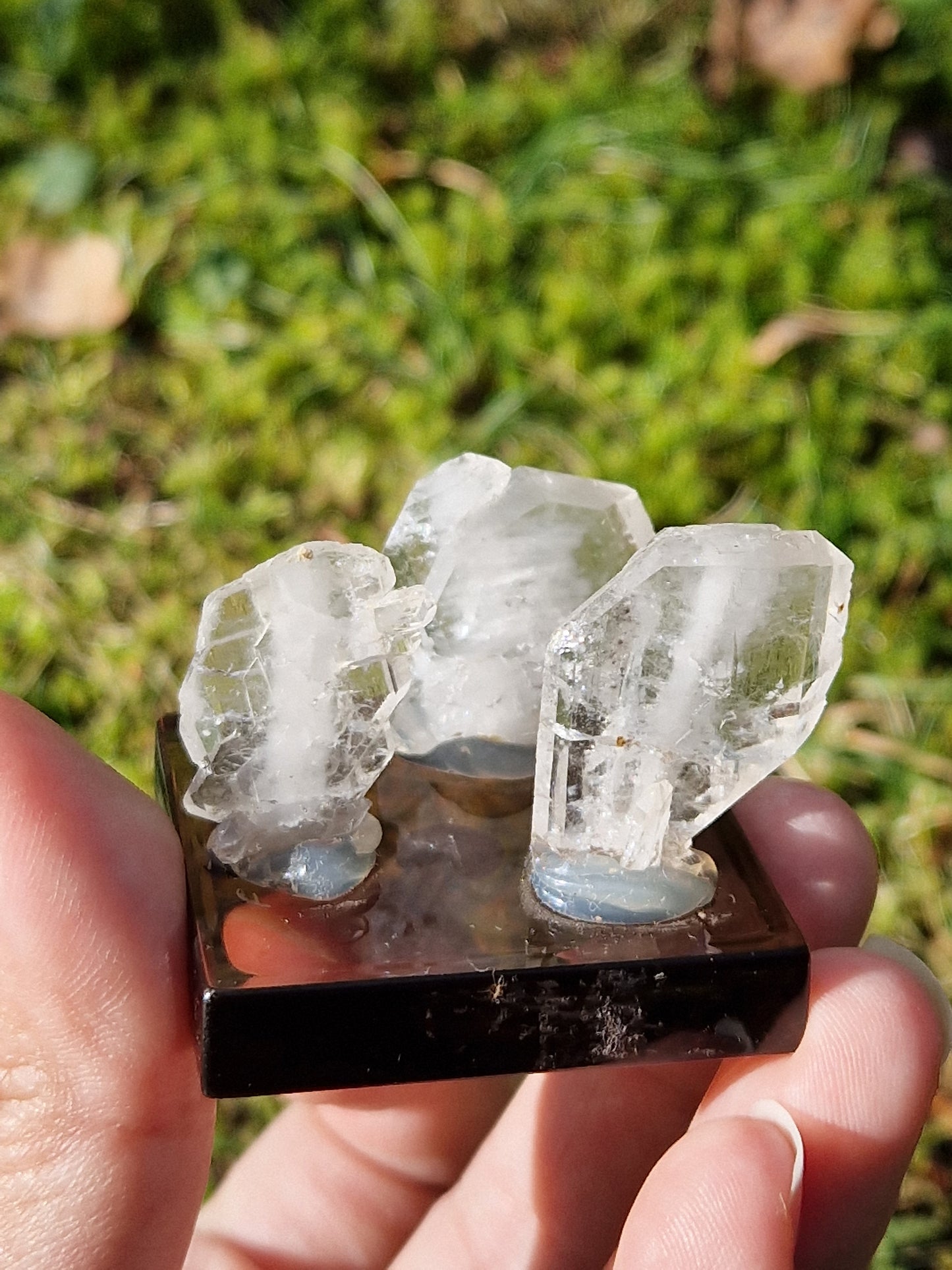 Trio de Quartz à âme