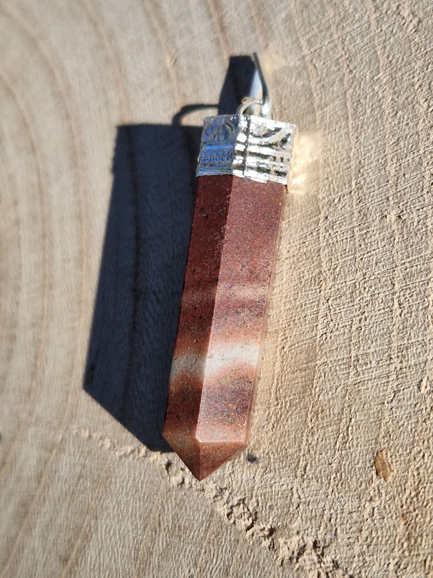 Pendentif pointe Shiva Lingam (à choisir)