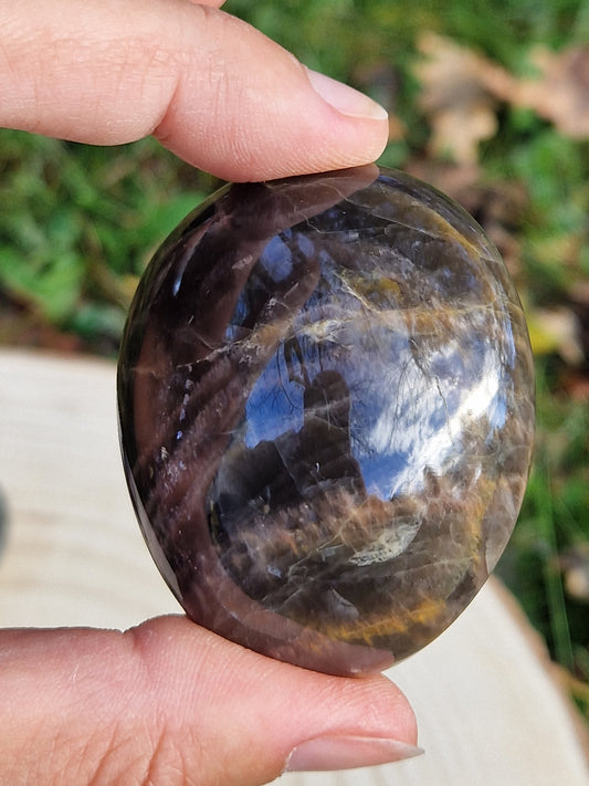 Galet Pierre de Lune noire (à choisir)