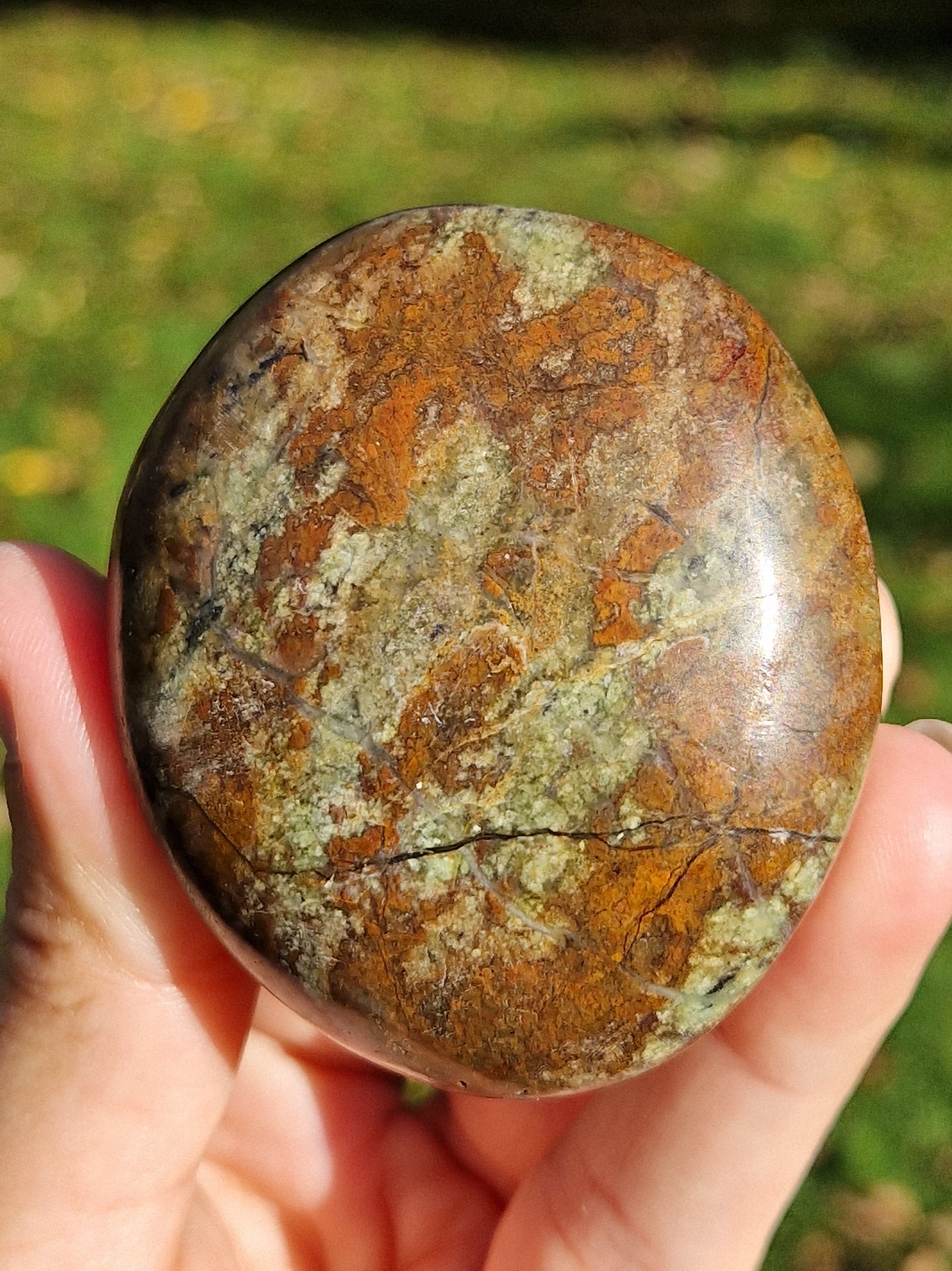 Galet Chrysoprase (à choisir)