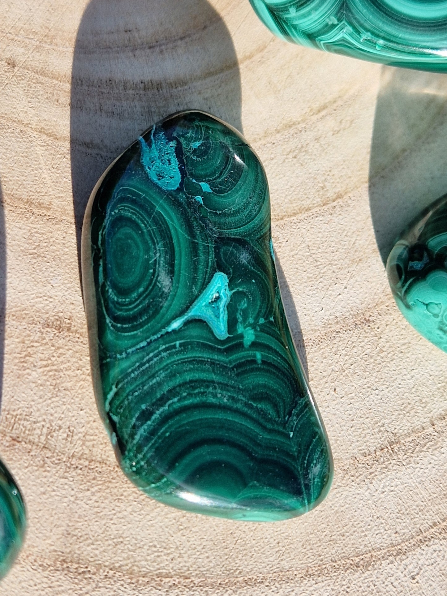 Forme libre Malachite (à choisir)