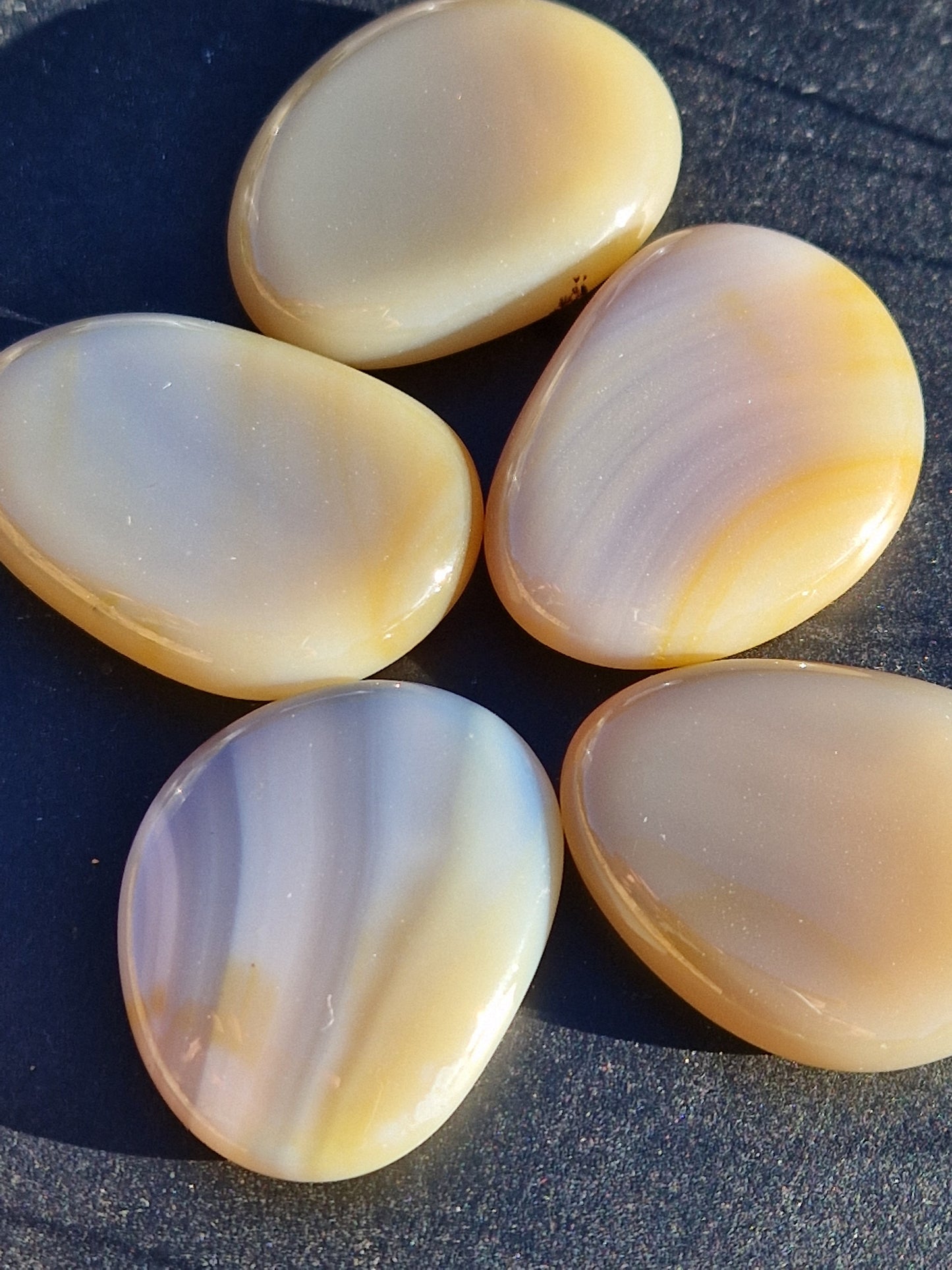 Galet Plat Agate (à choisir)