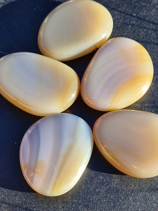Galet Plat Agate (à choisir)