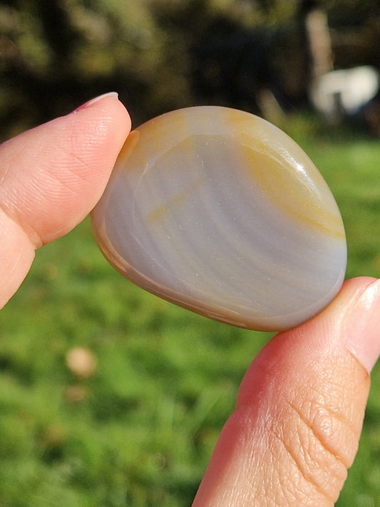 Galet Plat Agate (à choisir)