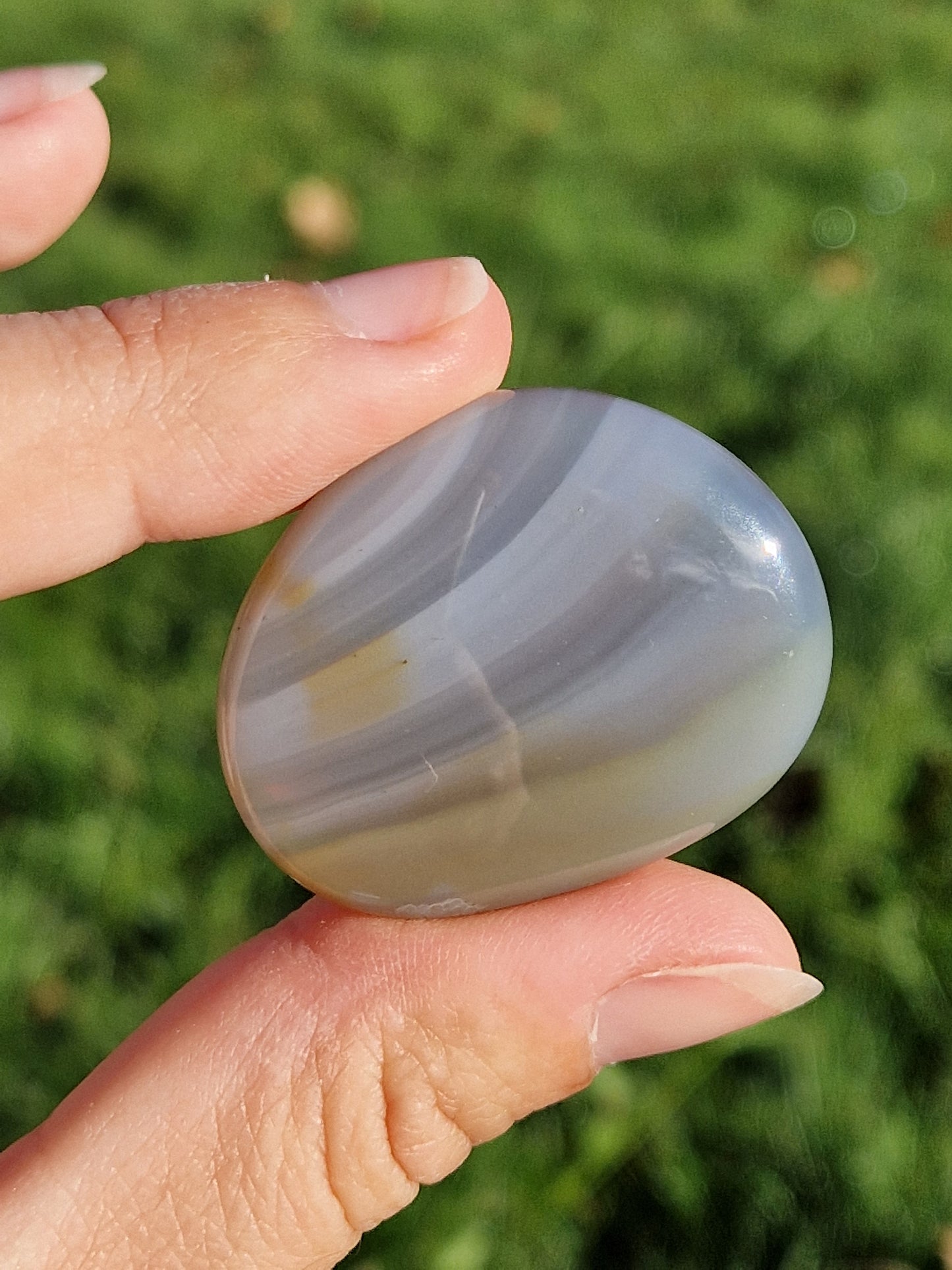 Galet Plat Agate (à choisir)