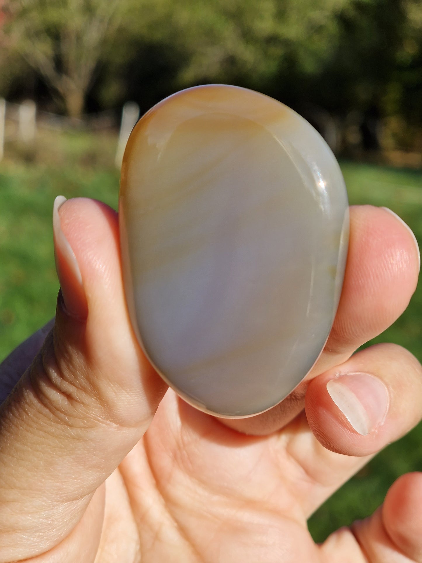 Galet Plat Agate (à choisir)