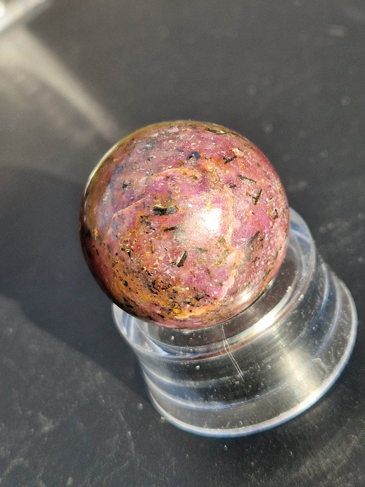 Sphère Rubis extra C