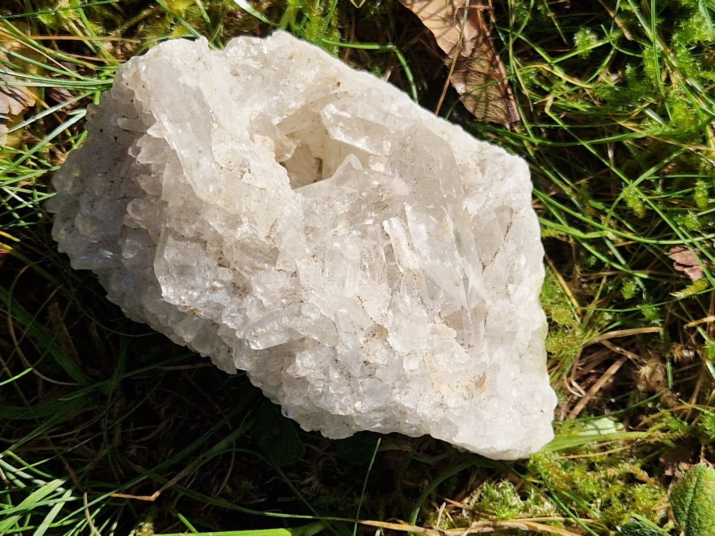 Amas de Quartz français B