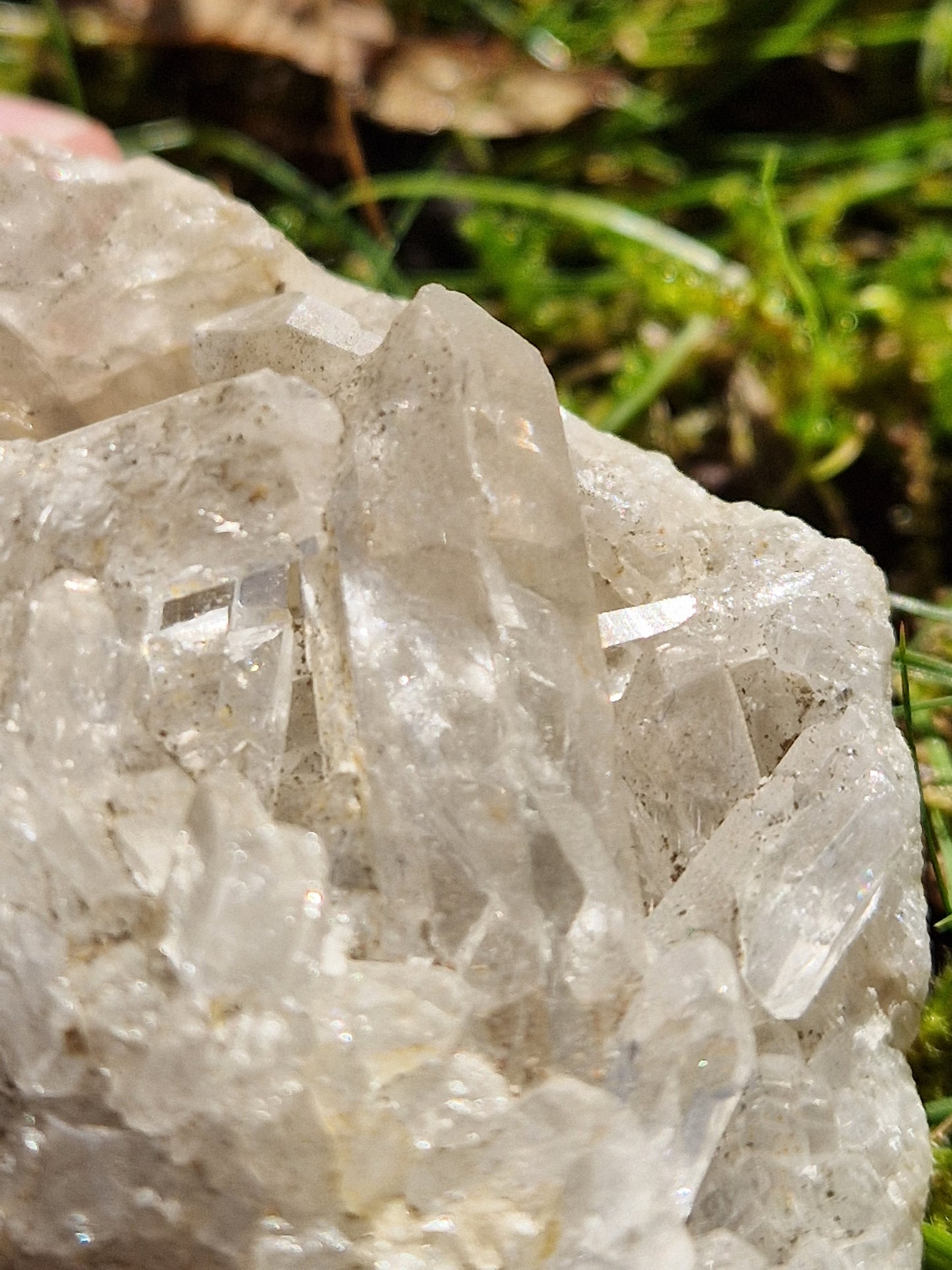Amas de Quartz français B